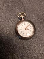 zakhorloge met goud en zilver, Handtassen en Accessoires, Ophalen, Goud, Zakhorloge