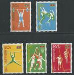 Suriname Jeux Olympiques Moscou 1980 Neufs** 791-795, Postzegels en Munten, Postzegels | Thematische zegels, Ophalen of Verzenden