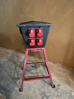 Werfkast, elektriciteit kast : Omega verdeelkast 4x32/5/400, Ophalen, Zo goed als nieuw