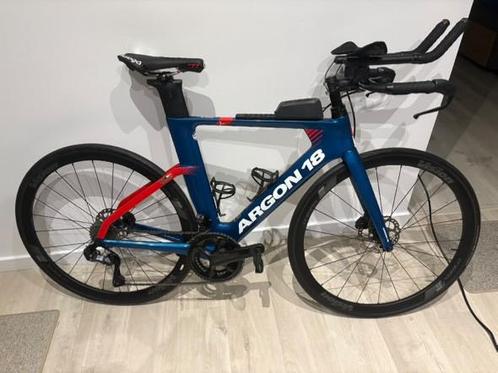 Triatlonfiets Argon 18 E117 TT, Fietsen en Brommers, Fietsen | Racefietsen, Zo goed als nieuw, Ophalen of Verzenden