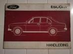 Ford Escort 1972 Handleiding, Ophalen of Verzenden