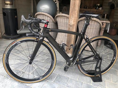 Carbon racefiets maat 52, Fietsen en Brommers, Fietsen | Racefietsen, Carbon, Ophalen