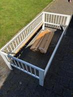 Bed, Ophalen, Gebruikt, 140 tot 160 cm, Lattenbodem
