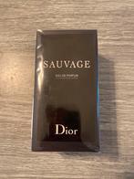 Dior sauvage eau de parfum 100ml nieuw in plastic en doos, Ophalen of Verzenden, Nieuw