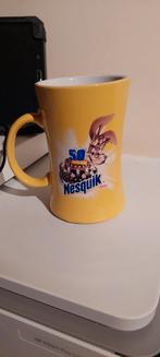 Gele nesquik mok 50 jaar, Ophalen of Verzenden, Zo goed als nieuw