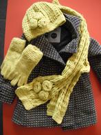 mantel maat: 104 + sjaal, muts en handschoenen, Enfants & Bébés, Vêtements enfant | Taille 104, Fille, Utilisé, Enlèvement ou Envoi