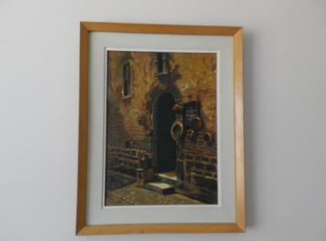 Schilderij Begijnhof Diest Antoine Ceysens beschikbaar voor biedingen