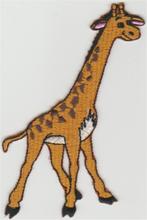 Giraffe stoffen opstrijk patch embleem #2, Collections, Collections Autre, Envoi, Neuf
