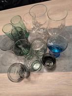 Cola glazen en enkele bierglazen, Collections, Verres & Petits Verres, Enlèvement