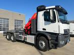 Mercedes Arocs 2640 - 2016 - Automaat - Laadkraan & CS, Auto's, Vrachtwagens, Automaat, Euro 6, Wit, Mercedes-Benz
