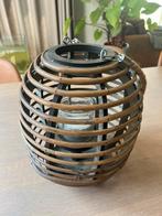 Rotan windlicht kaars binnen/buiten, Ophalen, Zo goed als nieuw, Hout, Kaars