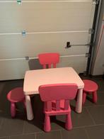 IKEA kindertafel en stoeltjes, Ophalen