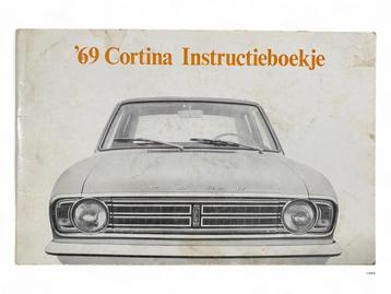 Ford Cortina 1969 Instructieboekje NL Handleiding Nederlands beschikbaar voor biedingen