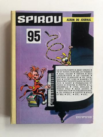 Album Spirou 95 - Reliure 1964 avec ses 14 mini-récits