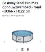 Piscine Bestway Steel Pro MAX, Jardin & Terrasse, Piscines, 300 cm ou plus, Rond, Comme neuf, Enlèvement