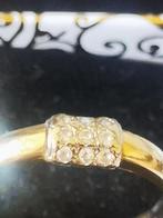 14 karaat gouden ring, Bijoux, Sacs & Beauté, Avec pierre précieuse, Or, Femme, Plus petit que 17