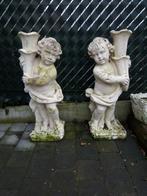2 oude betonnen beelden, Antiek en Kunst, Ophalen