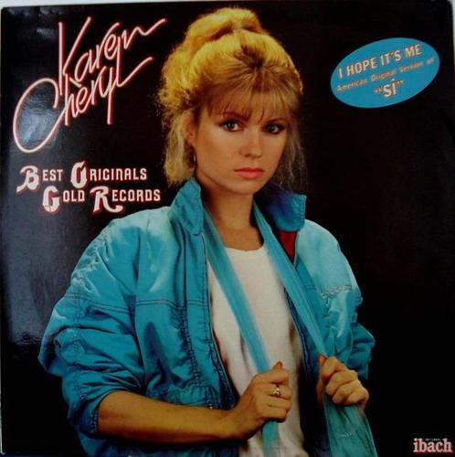 Karen Cheryl – Best Originals Gold Records, CD & DVD, Vinyles Singles, Utilisé, Maxi single, R&B et Soul, 12 pouces, Enlèvement ou Envoi