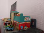 Micro Machines garage met auto's, Verzamelen, Speelgoed, Gebruikt, Ophalen