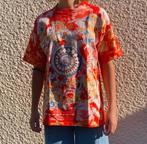 hippie red shirt, Kleding | Dames, Ophalen of Verzenden, Zo goed als nieuw, Korte mouw, Rood