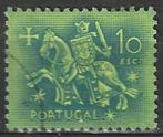 Portugal 1953-1956 - Yvert 786 - Koning Dinis - 10 e. (ST), Postzegels en Munten, Postzegels | Europa | Overig, Verzenden, Gestempeld