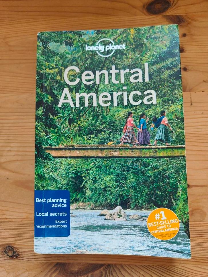 Guide Lonely Planet "Central America" en très bon état, Boeken, Reisgidsen, Gelezen, Reisgids of -boek, Midden-Amerika, Lonely Planet