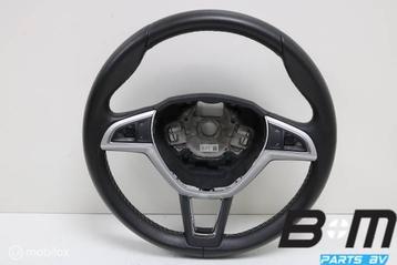 Multifuntioneel leder stuur Skoda Fabia 3 5E0419091BE beschikbaar voor biedingen