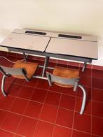 Vintage Kinderbureau Schoolbank Lessenaar Bureau Kind, Huis en Inrichting, Ophalen, Zo goed als nieuw, Bureau