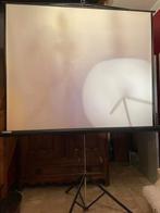 écran pliable, sur pied, pour projection, Ophalen, Zo goed als nieuw