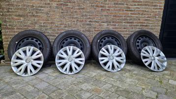 Continental winterset op stalen velg beschikbaar voor biedingen