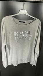 T-shirt gris KAREL LAGERFELD Taille L, Comme neuf, Enlèvement ou Envoi