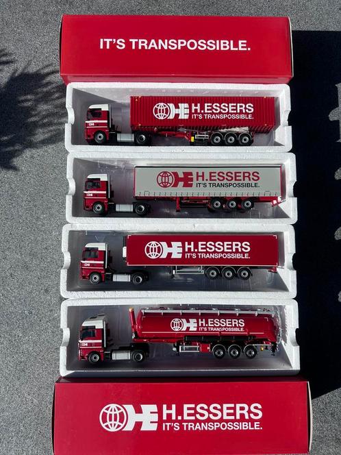 WSI MAN H. Essers set, Hobby en Vrije tijd, Modelauto's | 1:50, Nieuw, Bus of Vrachtwagen, Wsi, Ophalen of Verzenden