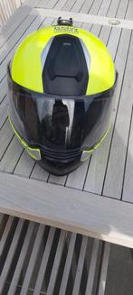 BMW motorhelm systeem 7 carbon fluo geel maat 64/65, Motoren