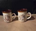 Vintage Biltons made in England mokken (2 stuks), Huis en Inrichting, Keuken | Servies, Ophalen of Verzenden, Kop(pen) en/of Schotel(s)