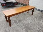 Eetkamer tafel, eettafel smal model, Ophalen, Gebruikt, 200 cm of meer, 50 tot 100 cm