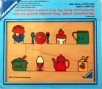 Puzzle en bois « À table », Enlèvement ou Envoi, Utilisé, Autres types