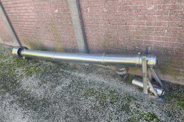 RVS dubbelwandige rookgasafvoer buis diam. 18cm beschikbaar voor biedingen
