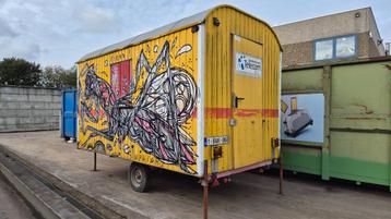 PG_029 Werfkeet-Schaftwagen *Uniek design* beschikbaar voor biedingen