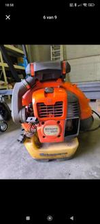 Bladblazer, Tuin en Terras, Bladblazers, Benzine, Gebruikt, Ruggedragen, Ophalen of Verzenden