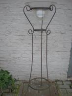 metalen plantenstaander (126 cm H) met glazen stolp, Tuin en Terras, Ophalen, Gebruikt