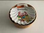 6 plats de fruits de mer L'Hirondelle en porcelaine (pétoncl, Enlèvement ou Envoi