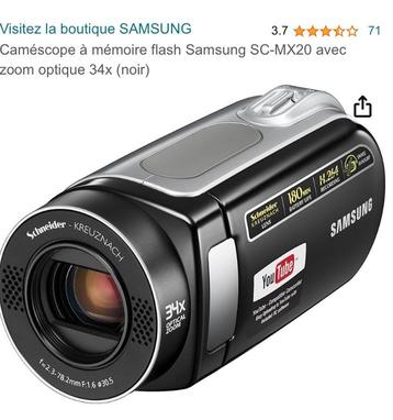 À vendre caméra Samsung 