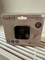 Ewent 4 Port USB Hub usb 3.2 Gen1 (nieuw), Enlèvement, Neuf, Hub USB, Ewent