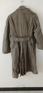 kaki wollen overjas ABL leger, Ophalen of Verzenden, Landmacht, Kleding of Schoenen
