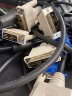 Ensemble de câbles pour écrans VGA et DVI - différents types, Informatique & Logiciels, Enlèvement ou Envoi