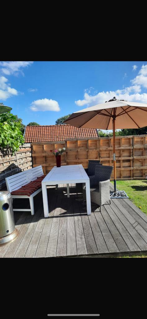 Top tuinset! 3 jaar oud altijd binnen overwinterd., Tuin en Terras, Tuinsets en Loungesets, Tuinset, Ophalen