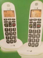 Telephone Doro  Cordless Dect Duo phone  garantie + Facture, Télécoms, Téléphones fixes | Combinés & sans fil, Comme neuf, 2 combinés