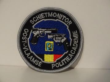 patch politie schietmonitor poitieacademie oost-vlaamse tir