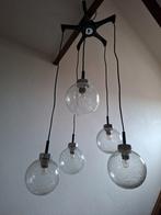 Lampe suspendue Cascade, verre à glace, Doria leuchten, Enlèvement ou Envoi