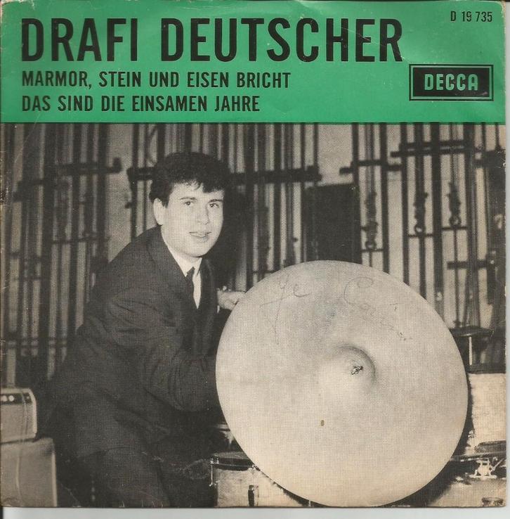Drafi Deutscher - Marmor Stein Und Eisen Bricht   - 1965 -, Cd's en Dvd's, Vinyl Singles, Single, Nederlandstalig, 7 inch, Ophalen of Verzenden